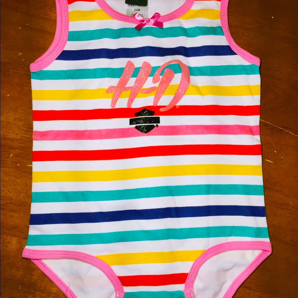 Harley Davidson baby girl 24 month